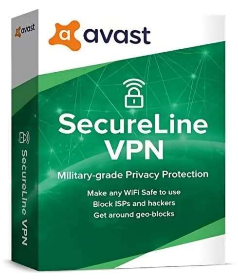 Avast SecureLine VPN 5 Devices 1 Year