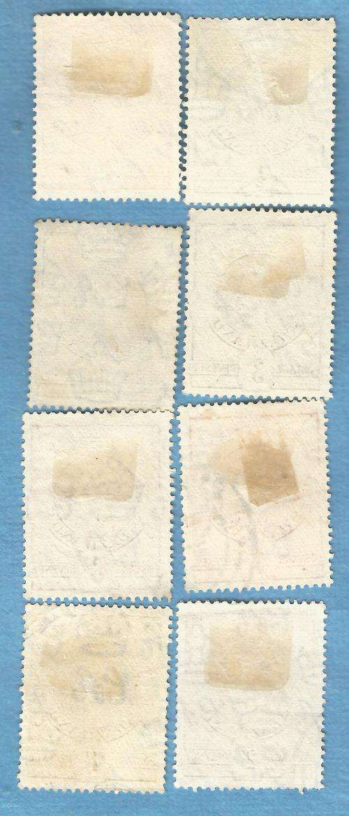 Swaziland.1938-1954,1st Apr. KGVI Definitive Issue,8 Used stamps,CV R175.00 View scans