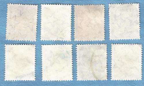 Italy.1955/7  . Eight Used Stamps            CV +/-  R 41.00 View scans