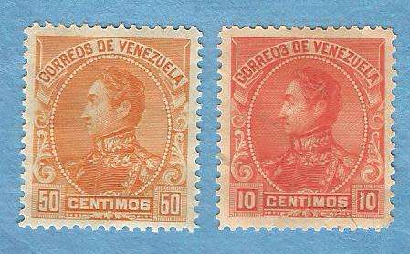 Venezuela. 1989, Simon Bolivar. 2 Mint stamps .CV /-R 195.00 View scans