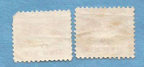 U.S.A. AIRMAIL 1947-49. DC4  Skymaster . 2 Used stamps   CV /-R 15.00 View scans