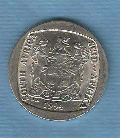 R.S.A. 1994 .Five Rand Coin.Presidential Inauguration.  R 35.00 View scans