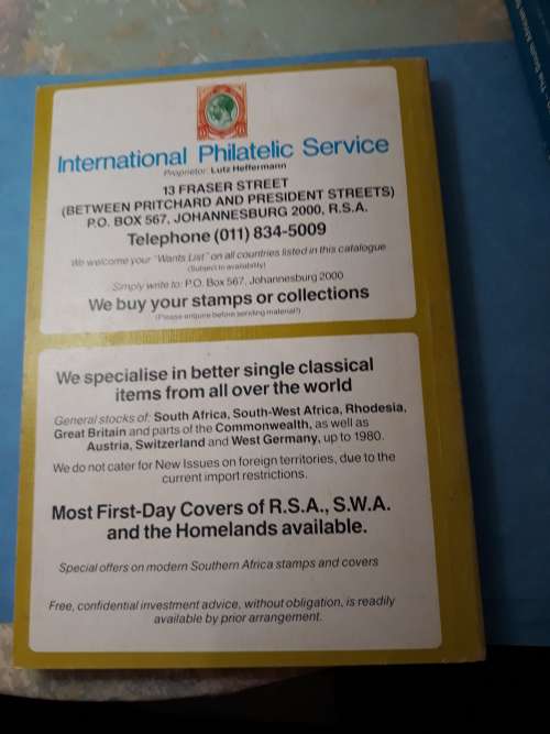 The South African Colour Stamp Catalogue 1992. Good Condition.17th Edition