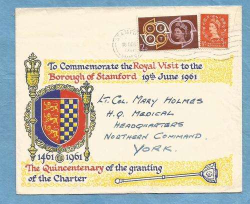 Great Britain. 1961.Commem.the Royal Visit to the Borough of Stamford    R 95.00 View scans