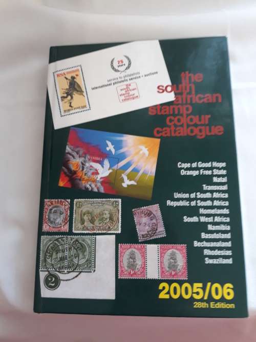 Hard Covered The South African Colour Stamp Catalogue 2005/06. Good Condition.28th Edition