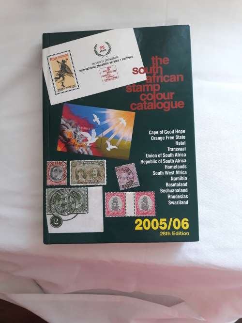 Hard Covered The South African Colour Stamp Catalogue 2005/06. Good Condition.28th Edition