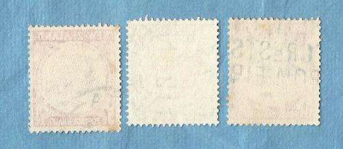 New Zealand. 1955 .Health Stamps .3 Used stamps.very slight rear mark.  CV+/-  R 16.00 View scans