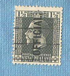 New Zealand. 1915. King George V 1865-1936. 1 Used stamp.slight crease. CV+/- R 22.00 View scans