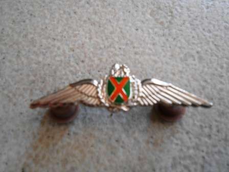 SAAF Commando Mess dress Pilots Wing