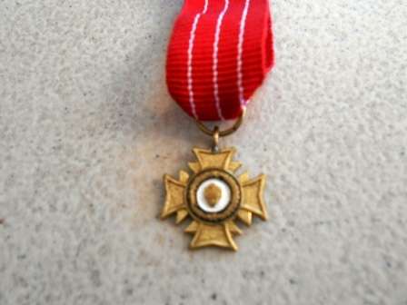 Bronze Cross Miniature Medal
