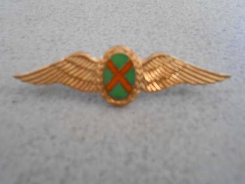 SAAF Commando Pilots Mess Dress Wing