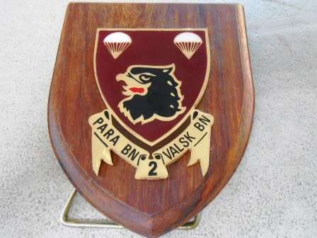 2 Para Battalion Plaque