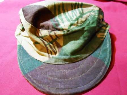 Rhodesia Bush War Army Camo Field Cap