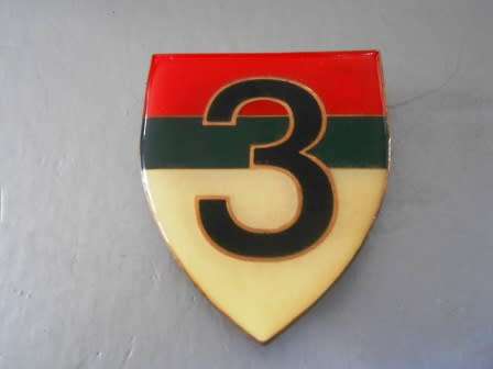 Zambian Army 3 Brigade Shoulder Flash