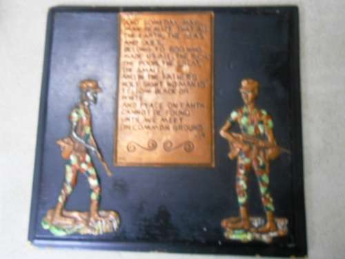 Rare Rhodesian Plaque