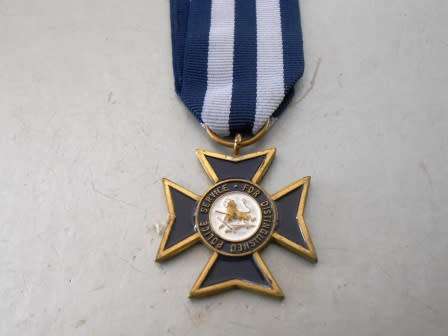 Rhodesian BSAP Distinguished Service Medal Full Size (Probably from a collectors set)