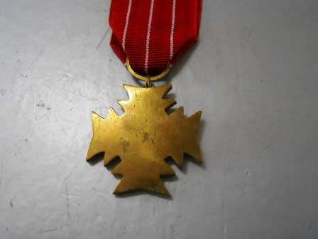 Rhodesian Bronze Cross Medal (Medal is a collectors copy)