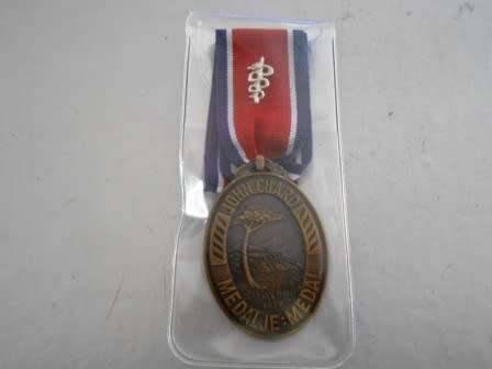 John Chard Medal Full Size with Medical Emblem