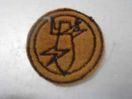 EOD Qualification Patch *** Early type on felt ***