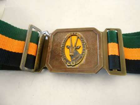 8 South African Infantry Stable belt