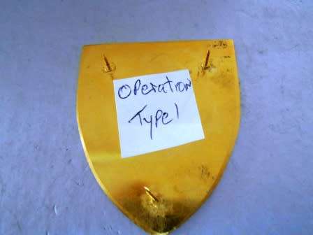 Chief Of Staff Intelligence Shoulder Flash