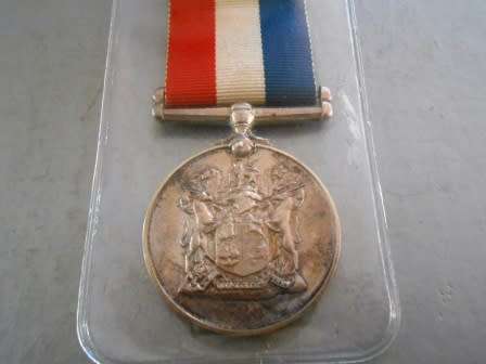 South African WW II Service Medal (Not named or numbered)