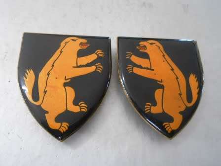Matching Pair 1 South African Infantry Battalion Shoulder Flashes