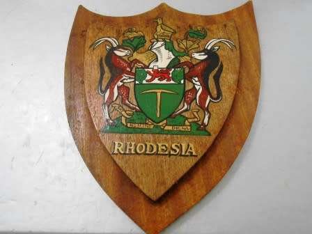 Rhodesian Plaque