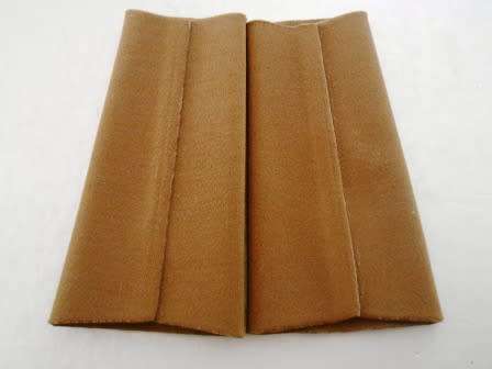 Pair SADF Nutria Major Ranks - (note raised plastic type)