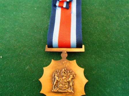 Military Merit Medal Set (Full Size and Miniature)