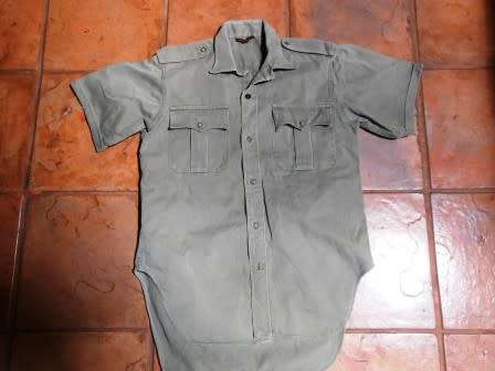 Rhodesian Green Army Shirt - Made by Paramount