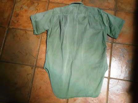 Rhodesian Green Army Shirt - Made by Paramount