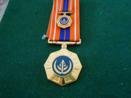 Pro Patria Medal Set *** Full Size and Miniature ***