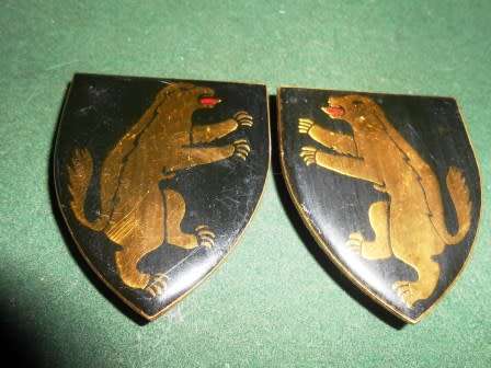 Matching Pair 1 South African Infantry Battalion Shoulder Flashes