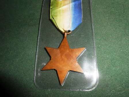 WWII Atlantic Star Medal *** Full Size ***