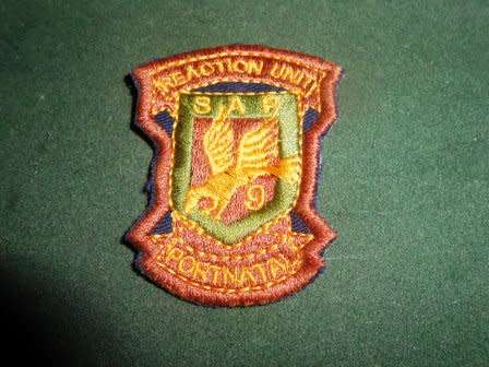 Old SAP Reaction Unit Cloth Badge