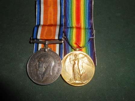 WWII Set of Medals to Pilot in RFC / RAF