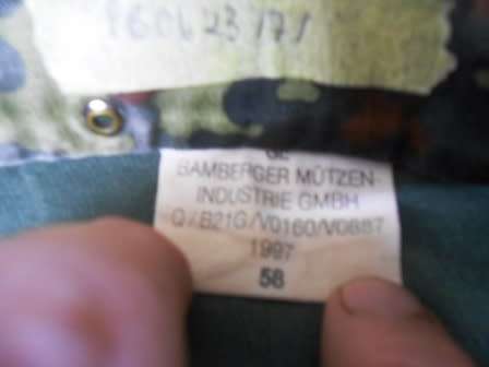 German Military Field Cap