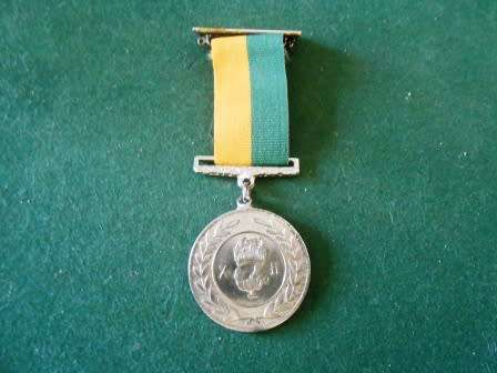Civil Defence Medal *** Not sure if official or sports medal ***