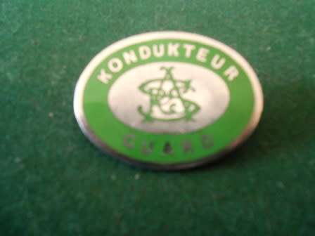 SAR Conductor / Guard Badge - Circa 1975