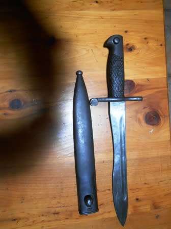 Spanish M1941 Mauser Bolo Bayonet