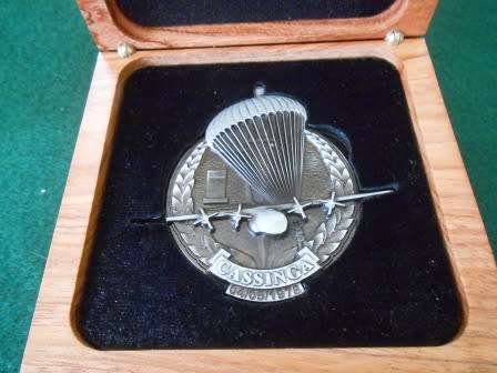 SADF 1 Parachute Battalion Medallion in Comemoration of the Battle of Cassinga