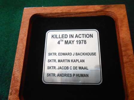 SADF 1 Parachute Battalion Medallion in Comemoration of the Battle of Cassinga