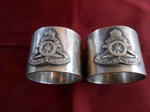 Artillery serviette holders