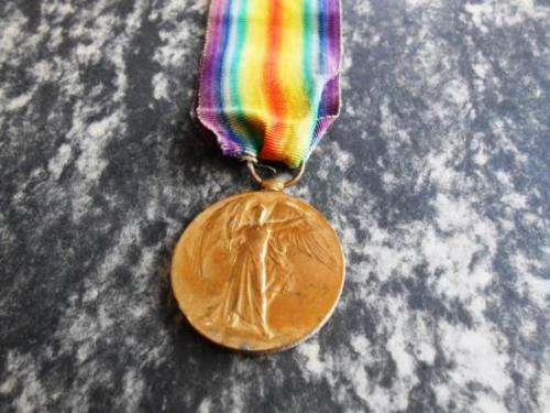 WW1 medal to Bugler