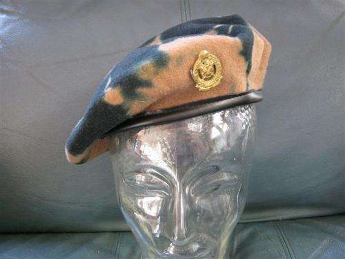 SA Railway police beret. - does not include Dummy head beret only
