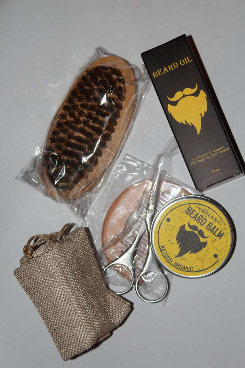 6PCS OALEN ORGANIC NATURAL BEARD OIL