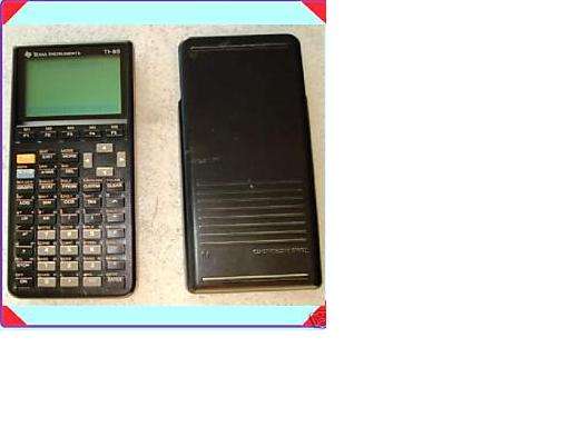TExas Instruments TI-85 Graphing Calculator - SAVE YOUR MONEY