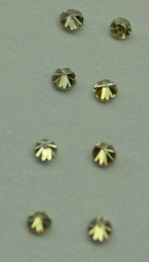 0.005 ct Loose diamonds light yellow