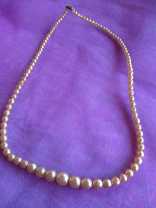 Vintage 37cm Pearl necklace - 51 years old